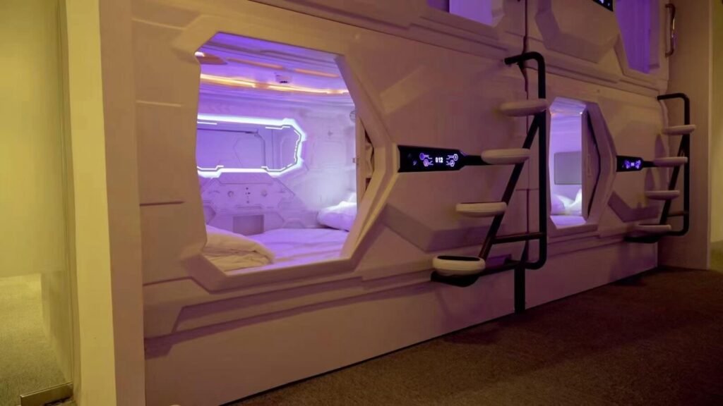 capsule sleeping pod for hotel